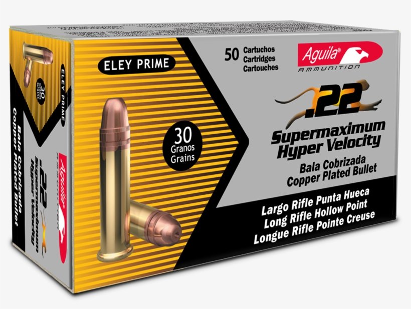AGUILA 22 LONG RIFLE AMMUNITION 500 RDS