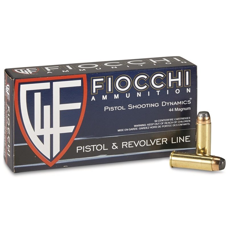 FIOCCHI 44 REMINGTON MAGNUM AMMUNITION