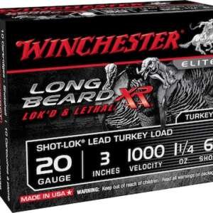 Winchester Long Beard XR Turkey Shotshells 20 Gauge 500 Rds