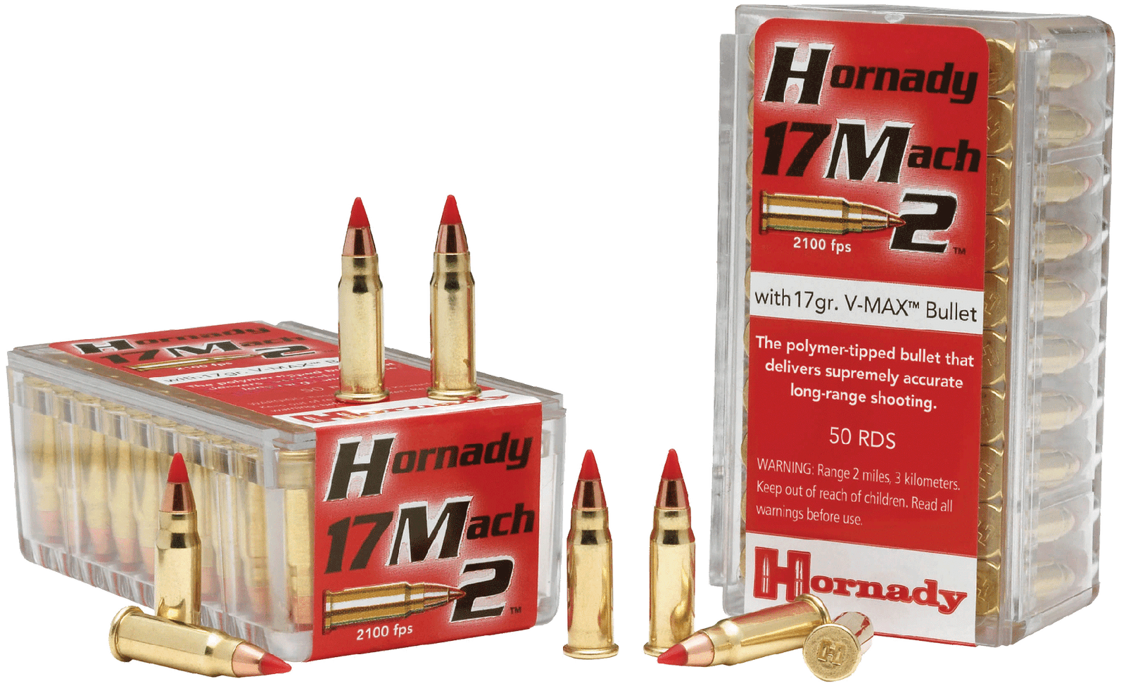 HORNADY H83177 17 MACH 2 HM2 500RDS