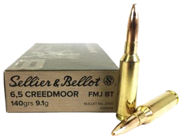 SELLIER & BELLOT 6.5 CREEDMOOR AMMUNITION 500 Rds