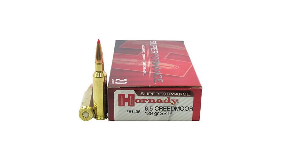 HORNADY SUPERFORMANCE-6.5-CREEDMOOR 129 500 Rds