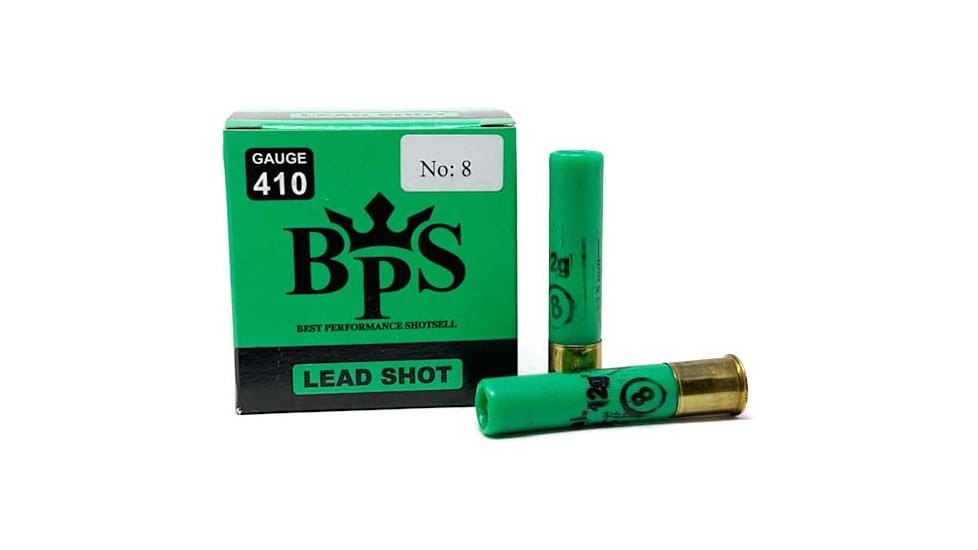 BPS .410 Bore /36 Gauge 7.5 Grain 2.5in Shotgun Slug Ammunition 500 RDS