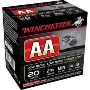 Winchester AA 20 Gauge 7/8 oz 2.75" 980 ft/s Shotgun Ammunition
